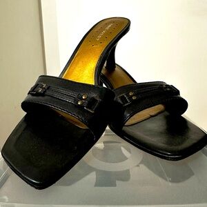 NINEWEST open toe sandals heels